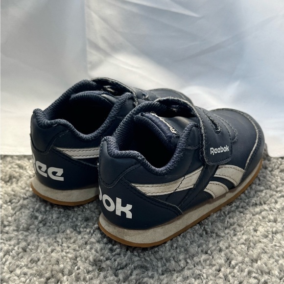 Reebok Blue Sneakers with Velcro Straps and Gum Soles Size 7 Infant - Picture 7 of 10